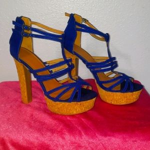 Stunning Royal Blue Heels